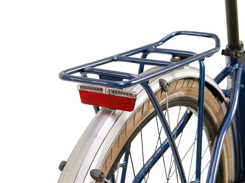 Raleigh Array Electric Bike Silver  and Blue -7